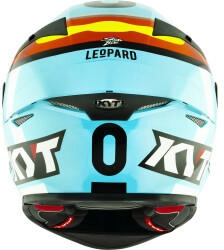 KYT Helmet TT-Revo Leonard Replica Spaniard red/yellow