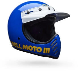Bell Moto-3 Classic L Blue/Yellow