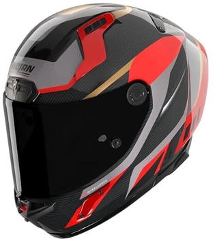 Nolan X-804 RS Ultra Carbon Lesmo XS Carbon/Red/Grey/Gold