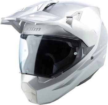 Klim X1 Alpha adventure helmet 3XL Light Grey/Silver
