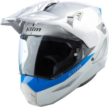 Klim X1 Alpha Carbon Enduro Helm grey-blue size 3XL for Men