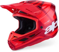 Alpinestars 8301726-3127-XL, Alpinestars S-M7 Core Motocross Helm Rot male