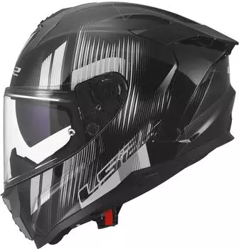 LS2 FF817 Challenger II Nitro black/grey