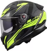 LS2 168115454XXL, LS2 FF811 Vector II Carbon Savage Helm Schwarz Gelb male