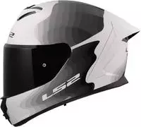 LS2 168200302XL, LS2 FF820 Rapid III Flow, Integralhelm - Wei&szlig;/Grau/Schwarz - XL