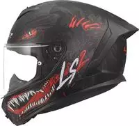 LS2 168200632XS, LS2 FF820 Rapid III Kaiju II, Integralhelm - Matt