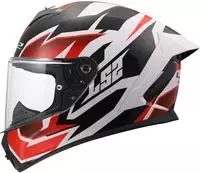 LS2 1682011023XL, LS2 FF820 Rapid III Xtrem, Integralhelm - Wei&szlig;/Schwarz/Rot -...