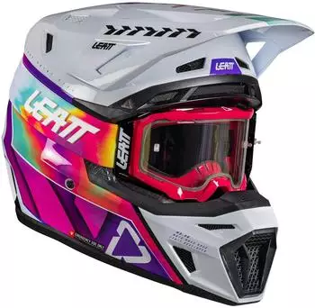 Leatt 9.5 V26 Pinata Wei&szlig;/Pink/T&uuml;rkis