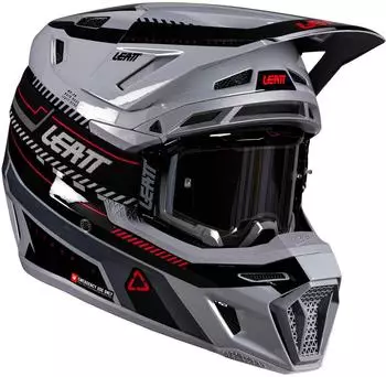 Leatt 9.5 V26 grau/schwarz/rot