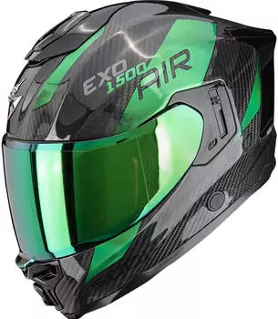 Scorpion EXO-1500 Carbon Air Platted grün