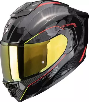 Scorpion EXO-1500 Carbon Air Mundi schwarz/rot/gelb