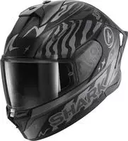 Shark HE6515EKASXL, Shark Skwal Cup Speed-Fancy, Integralhelm - Matt Schwarz/Grau -
