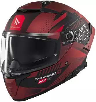 MT Helmets Thunder 4 SV Luminence matt rot/schwarz