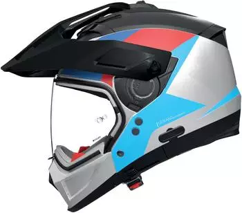 Nolan N70-2 X 06 Turbine Helmet black-white-blue size M for Men