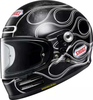 Shoei Glamster06 Blast schwarz/weiss