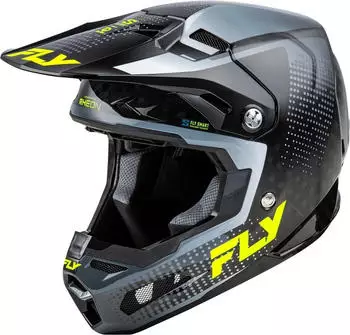 Fly Racing Racing Formula S Carbon Grau/Neongelb