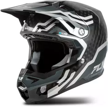 Fly Racing Racing Formula S Carbon Byte Carbon/Grey/Black/Silver