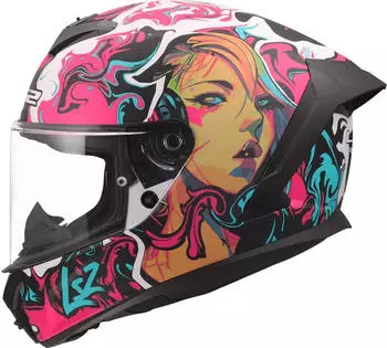 LS2 FF820 Rapid III Cyberg Helmet size XS for Men