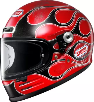 Shoei Glamster06 Blast schwarz/weiss/rot