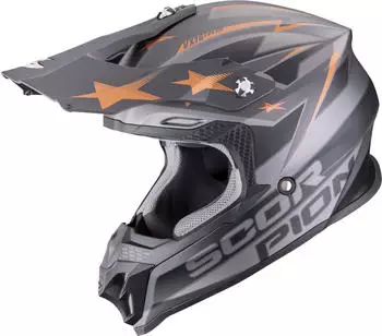Scorpion VX-16 Evo Air Patriot schwarz/grau/orange