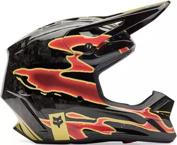 Fox V3 RS Inning schwarz/rot