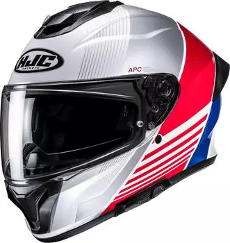 HJC C71 Morix grau/weiss/rot