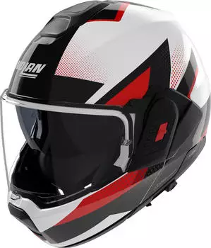 Nolan N120-1 Ciclone schwarz/weiss/rot