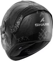 Shark HE8162E-DAS-XXL, Shark Spartan RS Shiever Carbon Helm Schwarz Carbon male