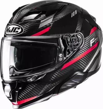 HJC F71 Carbon Esira schwarz/rot