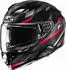 HJC F71 Carbon Esira schwarz/rot