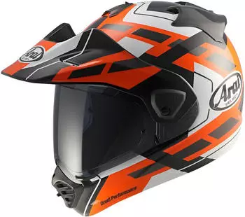 Arai TOUR/X5 Match schwarz/weiss/orange