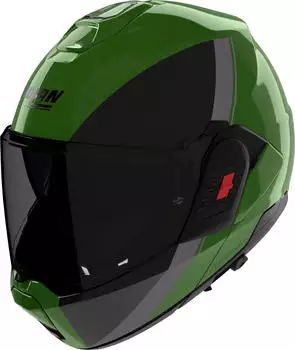 Nolan N120-1 Verniciatura Speciale N/Com schwarz/gr&uuml;n