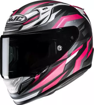 HJC RPHA 12 Dravix grau/weiss/pink