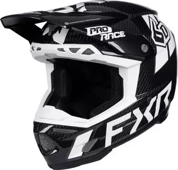 FXR 6D ATR-3 Carbon schwarz/weiss
