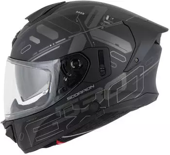Scorpion EXO-530 Air Fond Blade Matt Schwarz/Silber