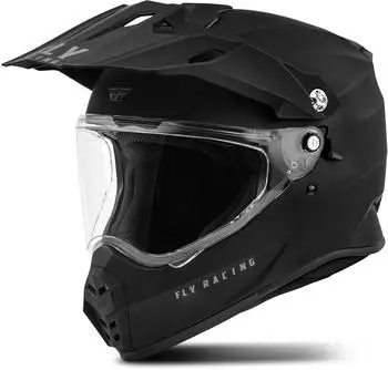 Fly Racing Racing Trekker Solid Schwarz Matt