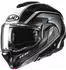 HJC F100 Reff Helmet black-white-silver size XL for Men