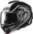 HJC F100 Reff Helmet black-white-silver size XL for Men