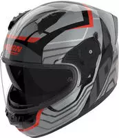 Nolan N660009213518, Nolan N60-6 Eclettico 351, Integralhelm - Schwarz/Grau/Rot...