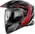 Airoh Helm Bandit Spicy schwarz/grau-rot - Größe XXL L Black/Grey/Red