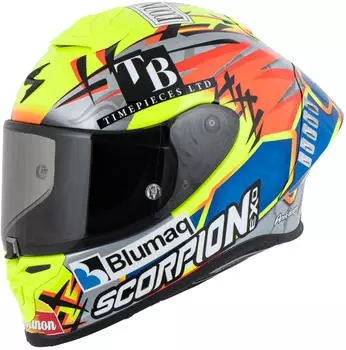Scorpion EXO-R1 Evo II Air Aron Misano Full-Face Helmet size S for Men