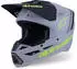 Alpinestars S-M3 Radium ECE 22.06 gray black yellow fluo matt