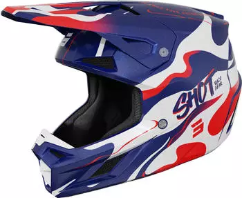 Shot Speed Beast weiss/rot/blau