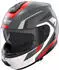 Nolan N100-6 Cinetico grau/weiss/rot