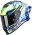 Scorpion Exo-R1 Evo II Air Cornering schwarz/weiss/grün/blau