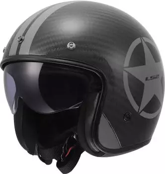 LS2 OF601 Bob II Carbon Star Jet grau