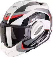 SCORPION EXO-TECH EVO PRO ACUTI Grey-Black-Red XXL
