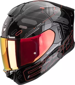 Scorpion Exo-530 Air Fond schwarz/rot