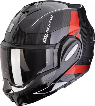 Scorpion EXO-Tech Evo Carbon Cad schwarz/rot