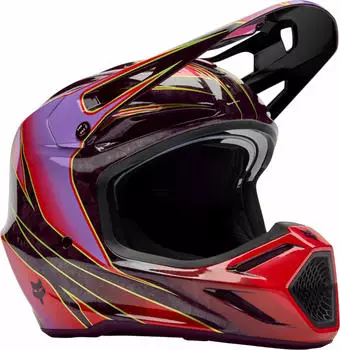 Fox V3 RS Canvas schwarz/rot